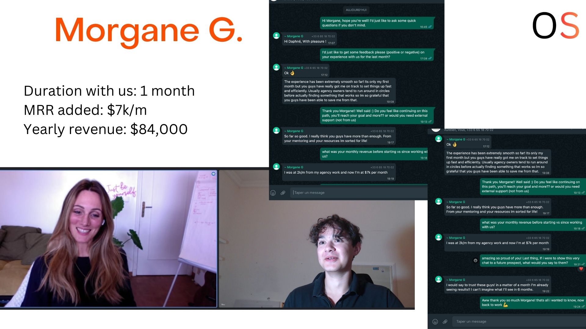 Morgane G case study