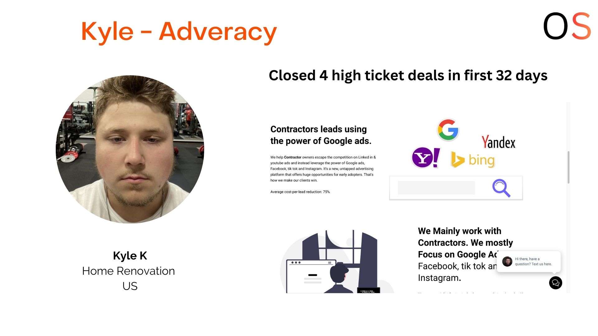 Kyle Advocacy case study